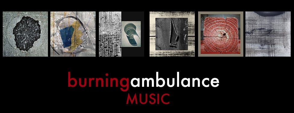 Burning Ambulance Music banner