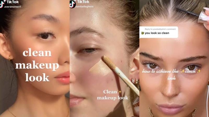 'clean look', la nueva estética de belleza que triunfa en TikTok