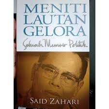 UTUSAN stok lama) Memoir Politik Said Zahari. Meniti Lautan Gelora | Shopee  Malaysia