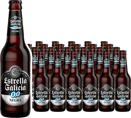 La Cervecería de Estrella Galicia - estrella galicia negra sin alcohol