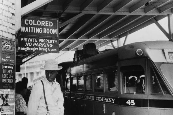 How planes, trains and automobiles worsened America’s racial divide. 