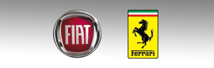 Fiat and Ferrari
