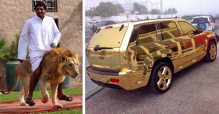 Fotos de la lujosa vida de los ricos y millonarios de Dubai