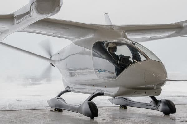 Alia, the electric vertical aircraft.