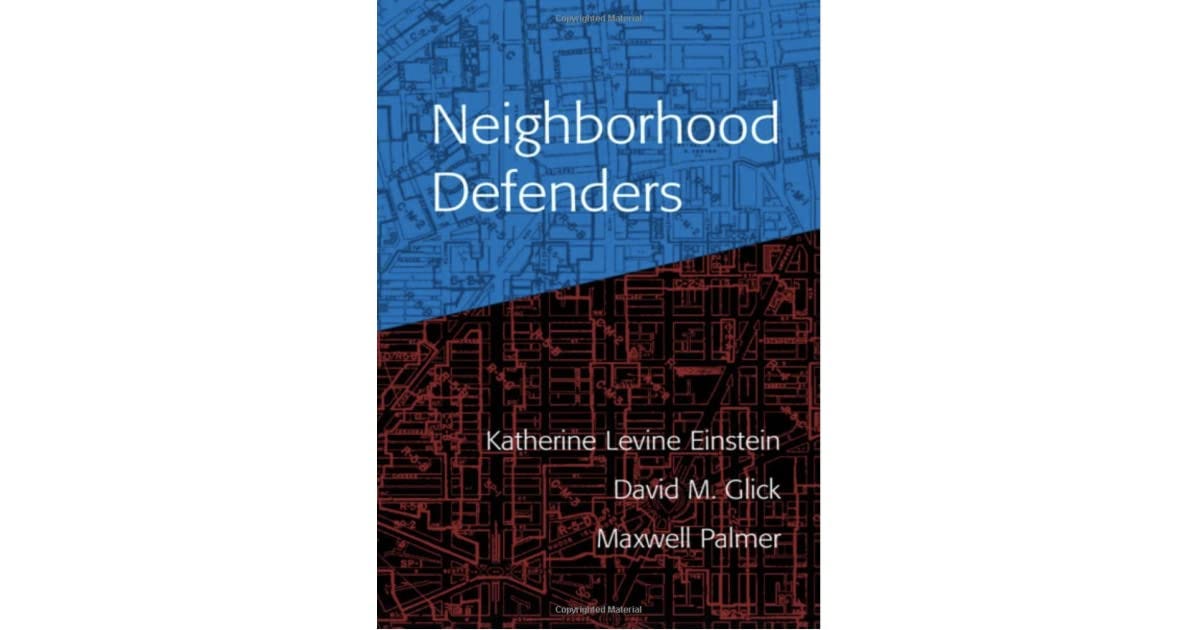 Neighborhood Defenders by Katherine Levine Einstein