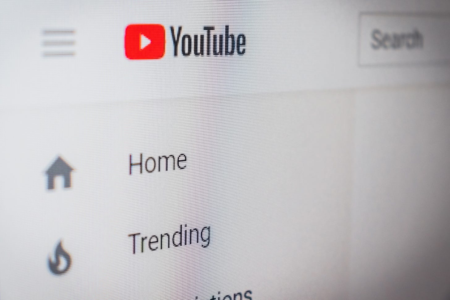 Screenshot of the YouTube sidebar. Photo by Christian Wiediger / Unsplash