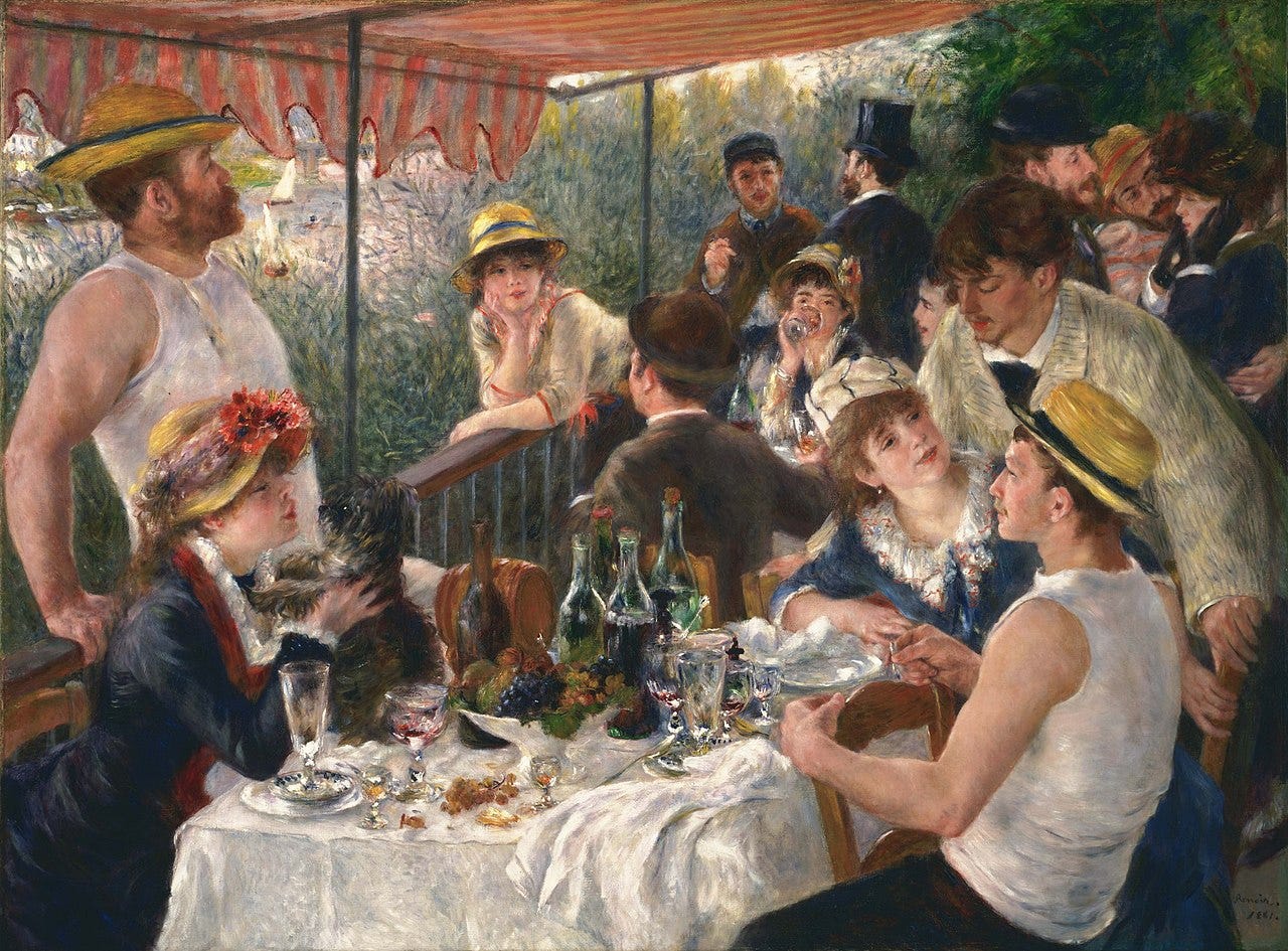 File:Pierre-Auguste Renoir - Luncheon of the Boating Party - Google Art  Project.jpg - Wikipedia