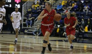 Lauren Nicholson | Credit Tod Fierner/Saint Mary's College Athletics