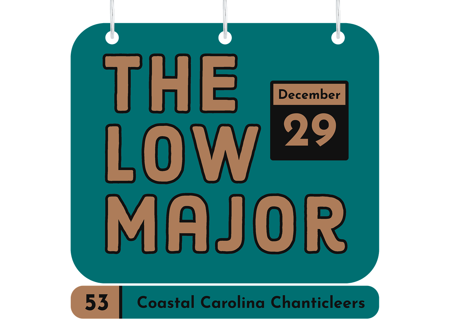 Name-a-Day Calendar Coastal Carolina logo