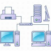 Image result for free cartoon of a computer network