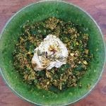 Freekeh Herb Salad with Labane Dressing