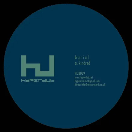 Cover art for Kindred EP by Burial