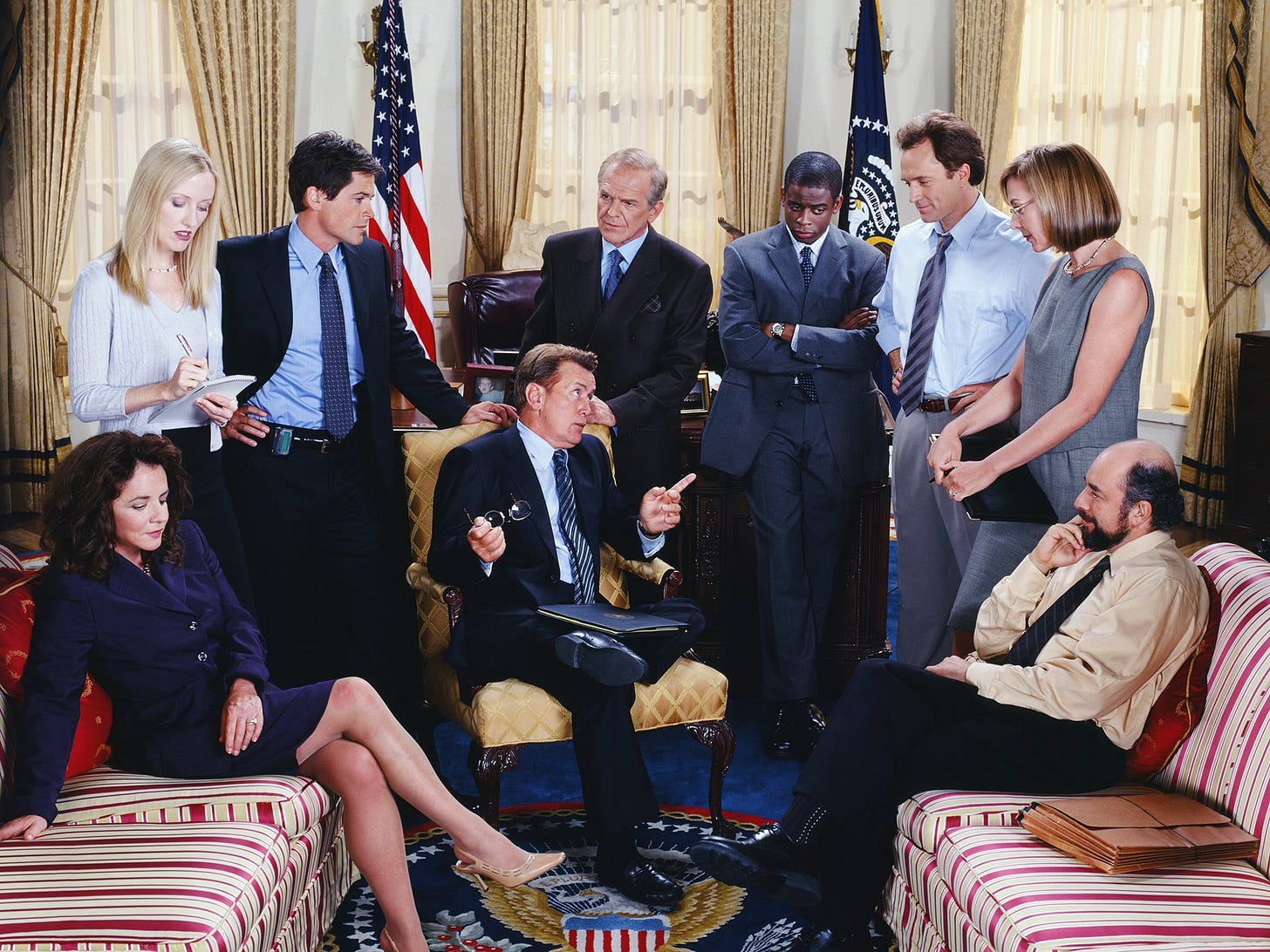 How The West Wing Briefly Made Democrats Into TV Winners | Vanity Fair