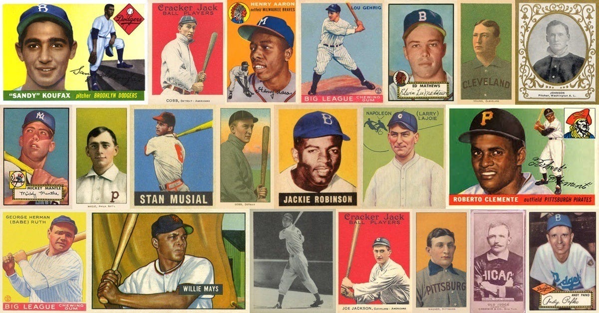 100 Most Valuable Baseball Cards: The All-Time Dream List | Old ...