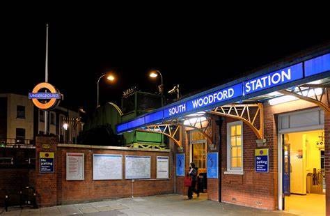 South Woodford at night