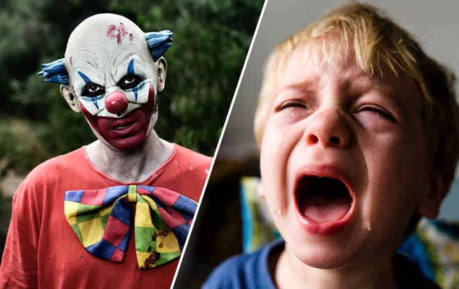 Parents are hiring a terrifying clown to scare their young children into  behaving - Heart