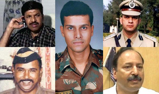 26/11 Attacks Anniversary: Tribute to 5 Brave Heroes Who Lost Their Lives  on The Tragic Day | India.com