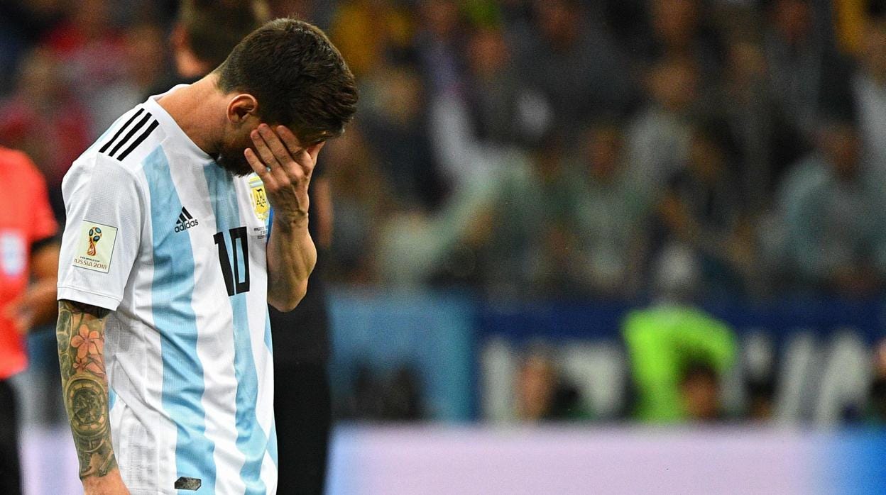 Leo Messi deja la selección argentina temporalmente