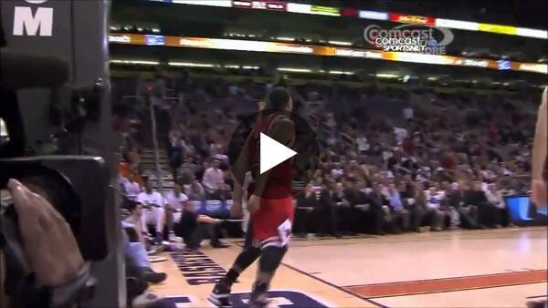 Derrick Rose Dunks - What are you doing Dragic?