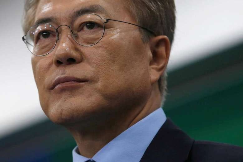 Image result for moon jae-in