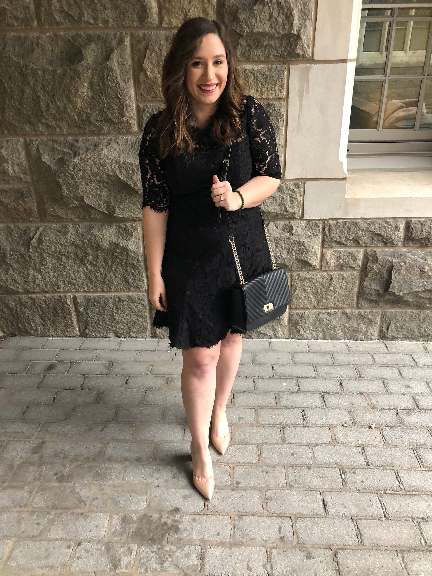 USMA 2018 100th Night Recap Eliza J Dress Outfit Perfect Little Black Dress Outfit