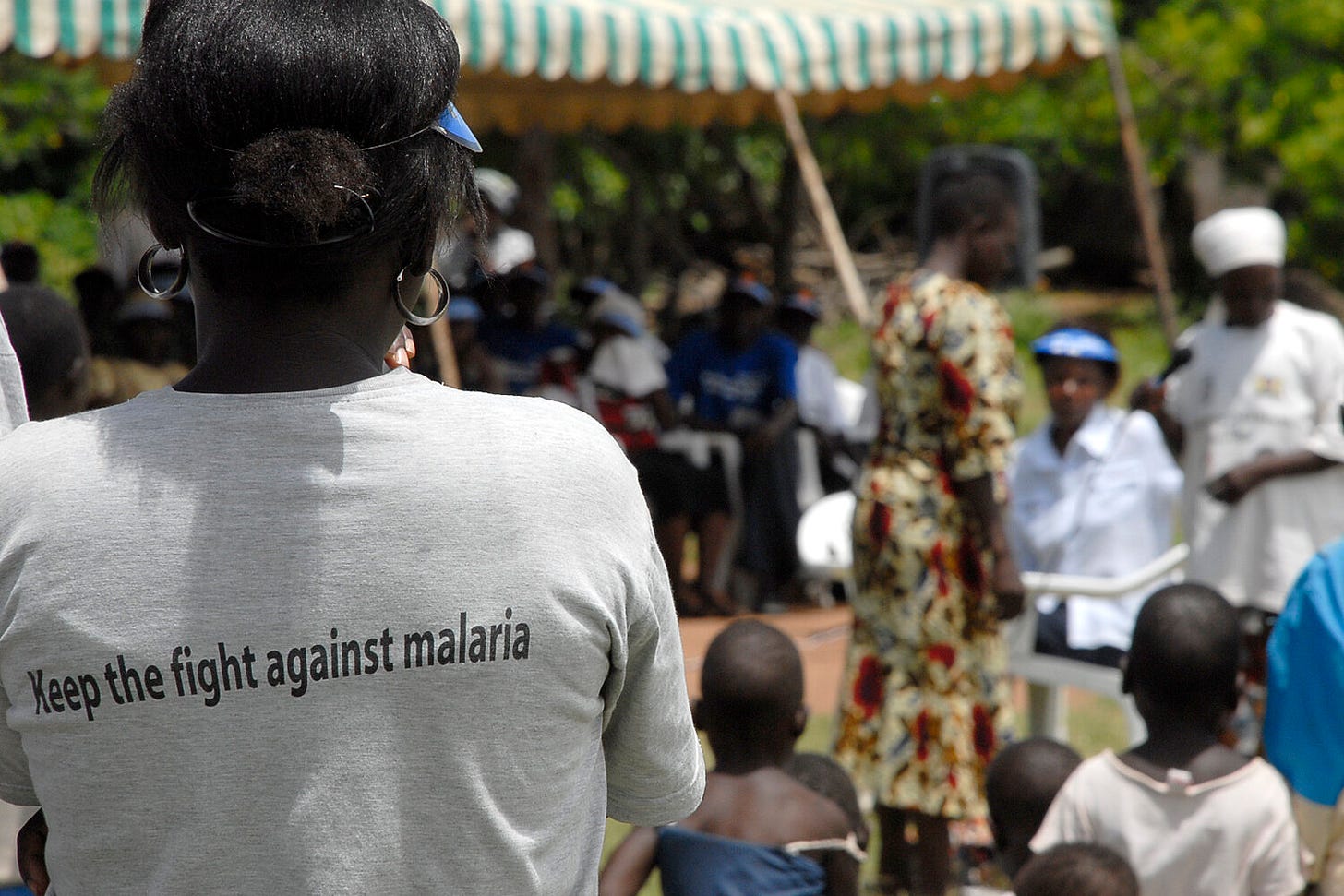 Photo of World Malaria Day 2010 in Kenya.