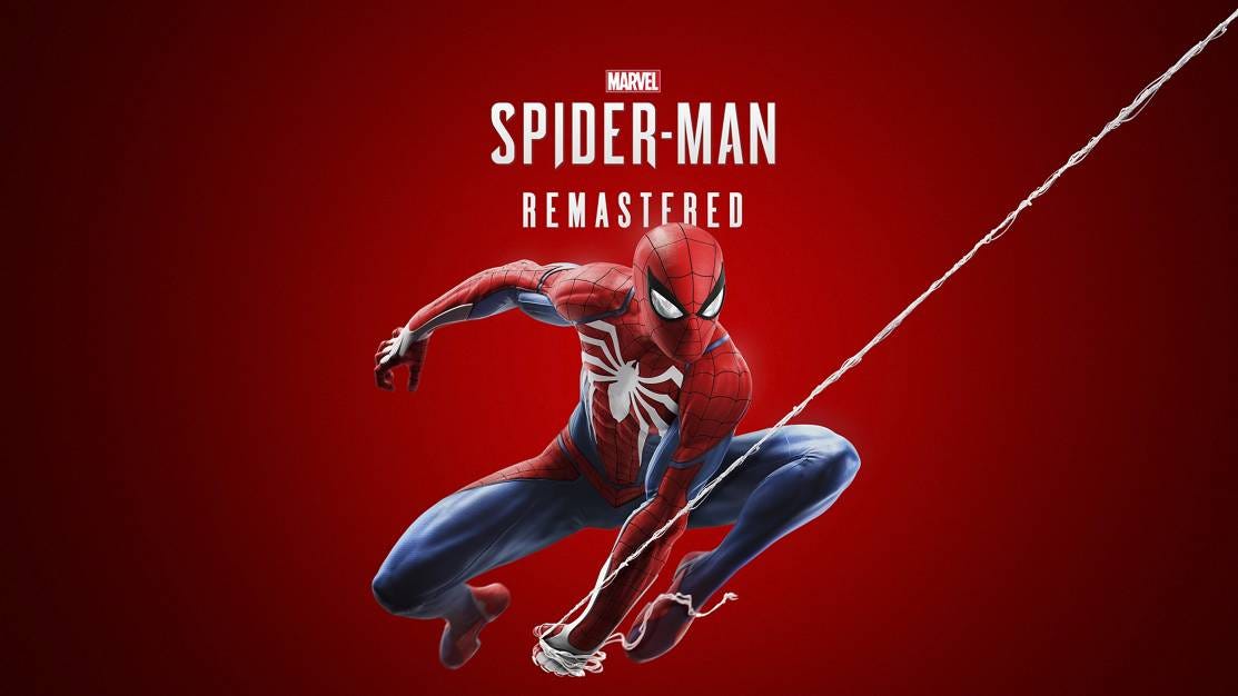 Spider-Man Remastered hero artwork