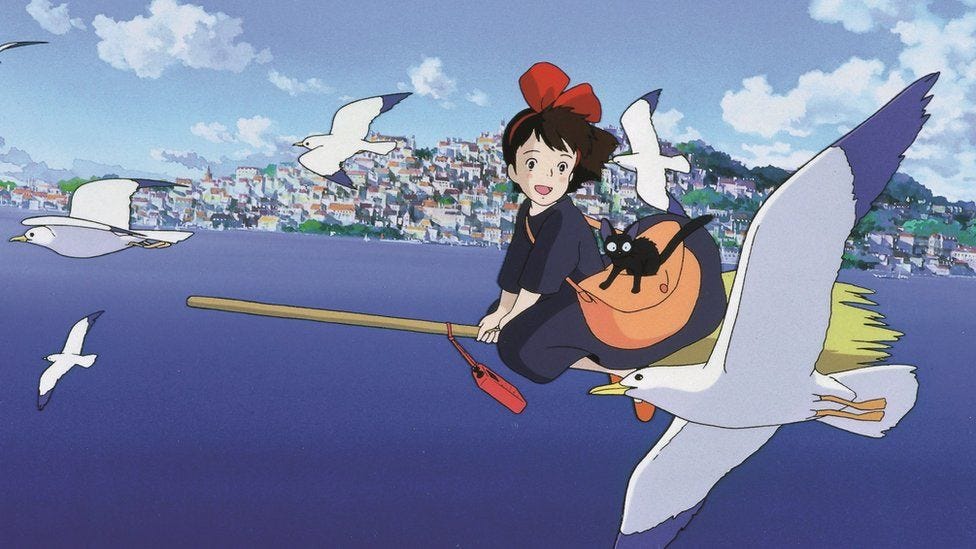 The 'good witch' who wrote Japanese classic Kiki's Delivery Service - BBC  News