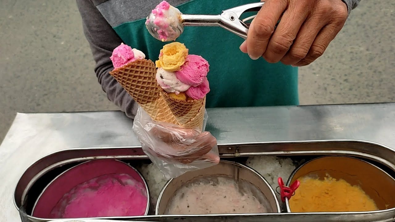 SORBETES | Pinoy Ice Cream | Philippines Street Food - YouTube