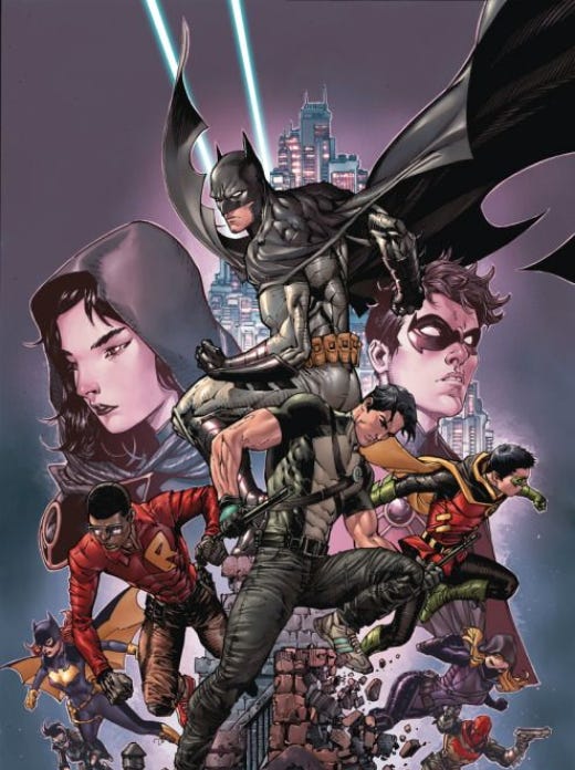 Batman and Robin a.k.a. Scott Snyder and James Tynion IV Eternal