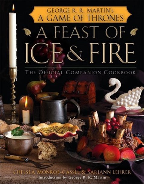 Image result for a song of ice and fire cookbook