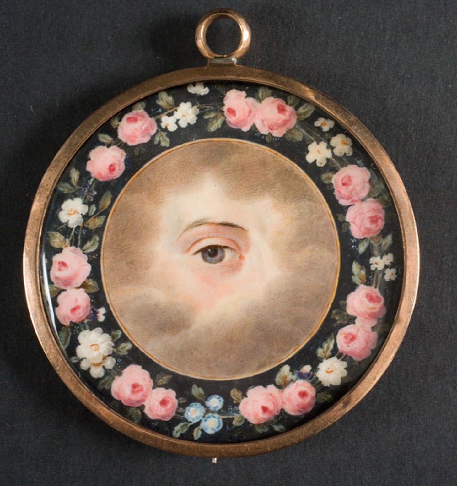 Eye Miniature, 1779 - 1844, Christian Hornemann