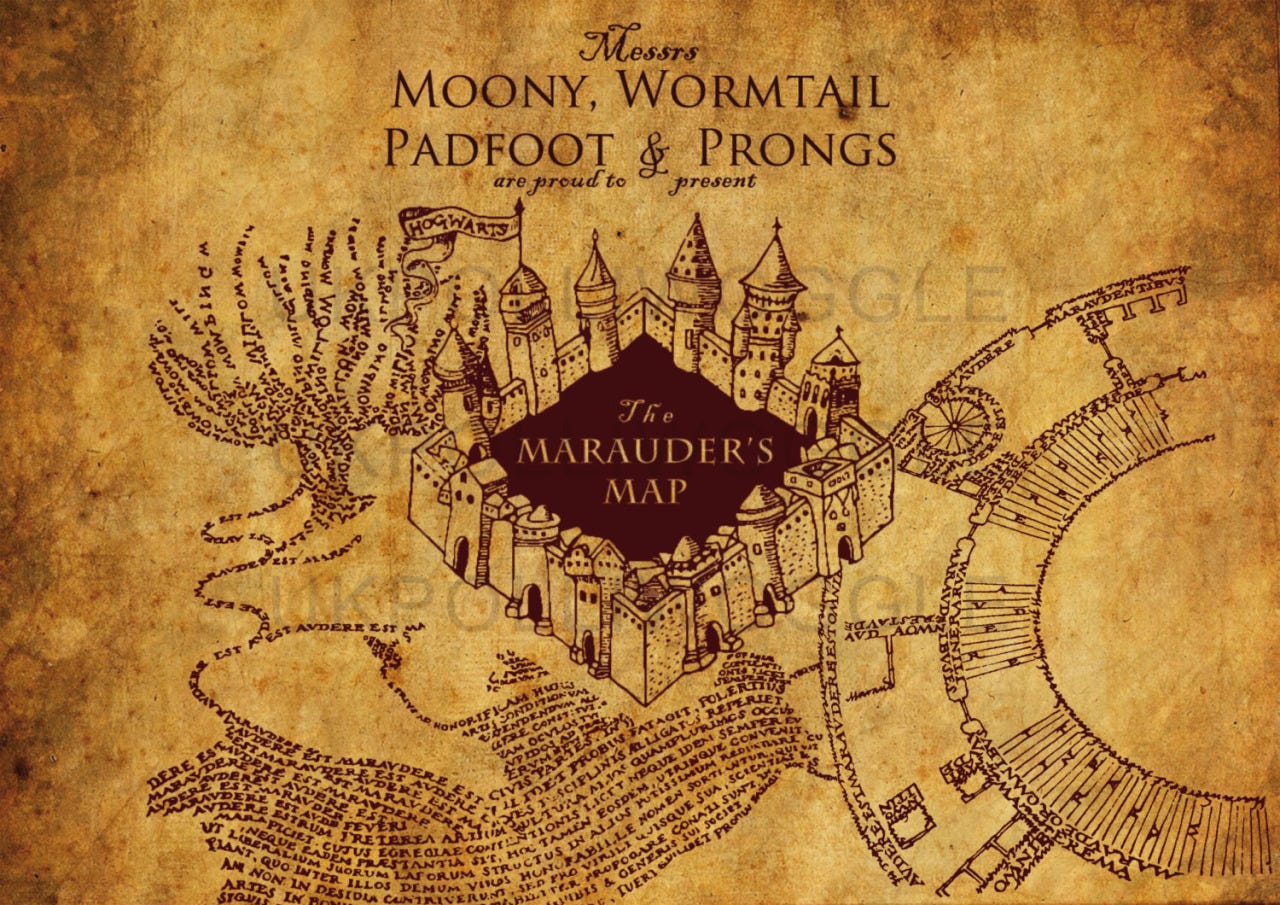 The Marauder&#39;s Map – A Revisit – The Rantings of a Bookworm