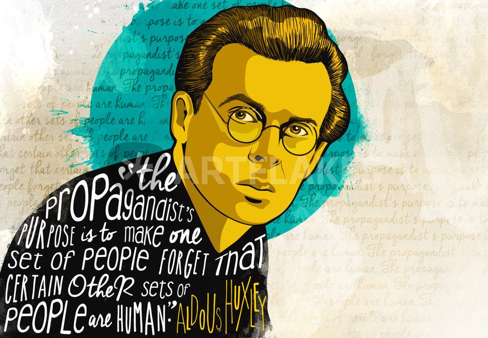 "Aldous Huxley" Drawing art prints and posters by Fulya ...