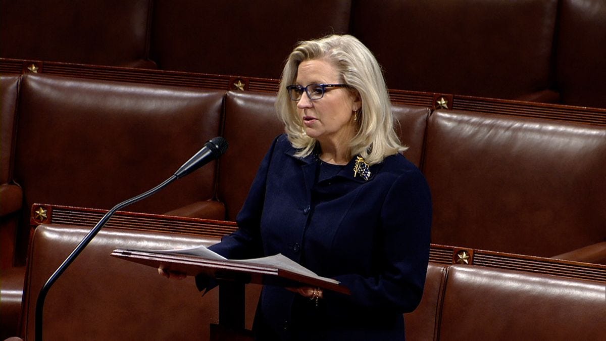 Liz Cheney strikes defiant tone in floor speech on eve of her expected  ousting from House GOP leadership - CNNPolitics