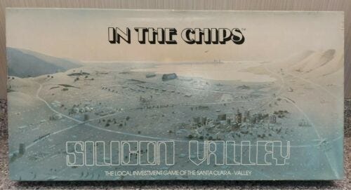 In The Chips Board Game Silicon Valley Local Investment Santa Clara By Tega  | eBay