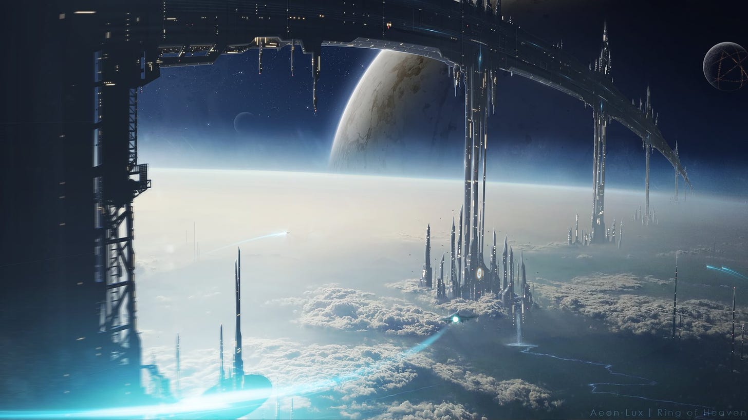 Sci Fi City HD Wallpaper | Background Image | 1920x1080