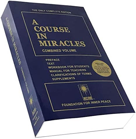 A Course in Miracles: Combined Volume : Foundation for Inner Peace:  Amazon.sg: Books