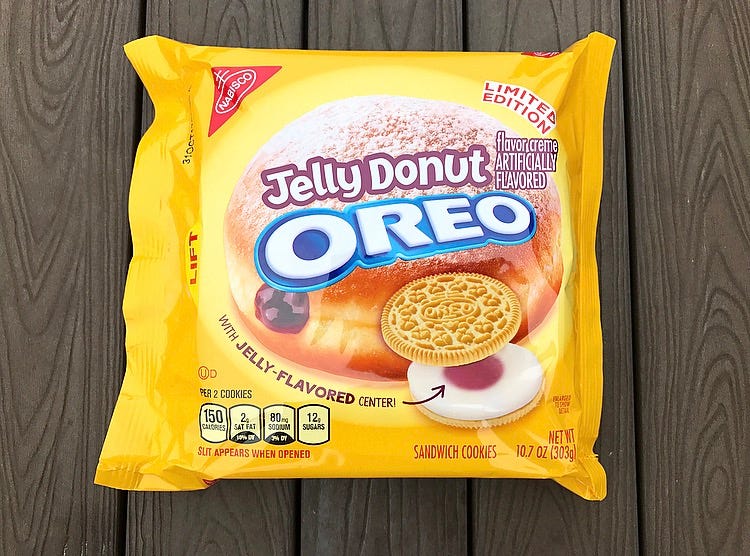 REVIEW: Nabisco Jelly Donut Oreos - Junk Banter