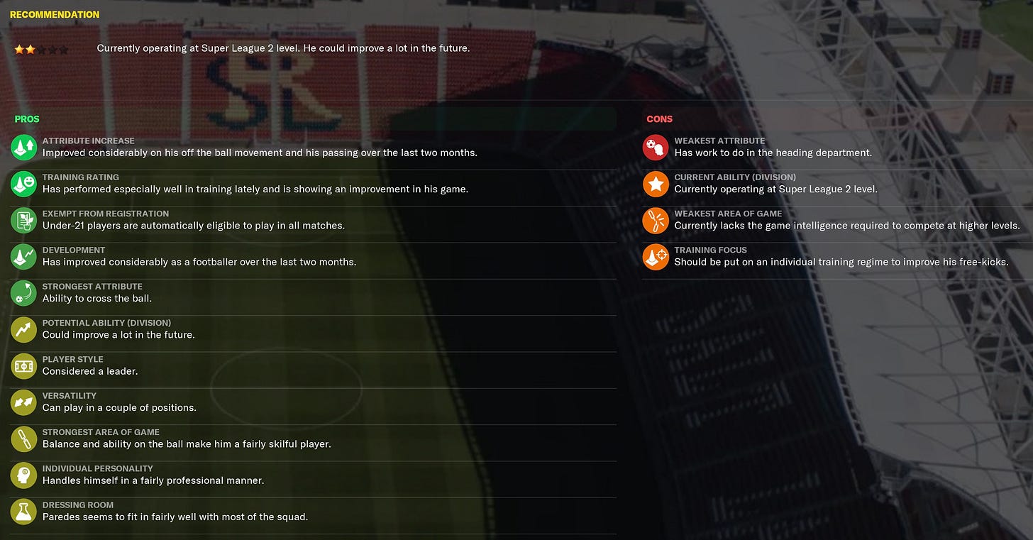 Football Manager 2021 Paredes