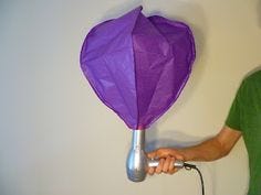 Tissue Paper Hot Air Balloon