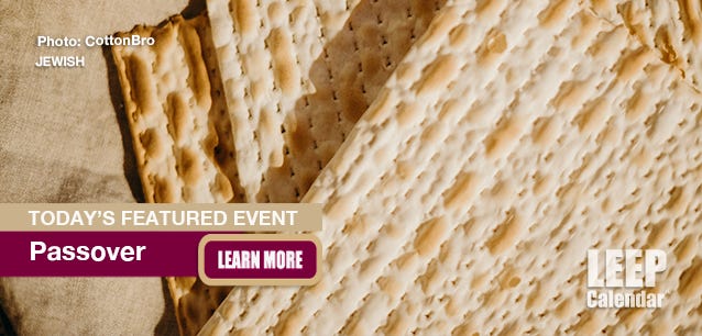 Matzo is an essential part of the Passover Seder
