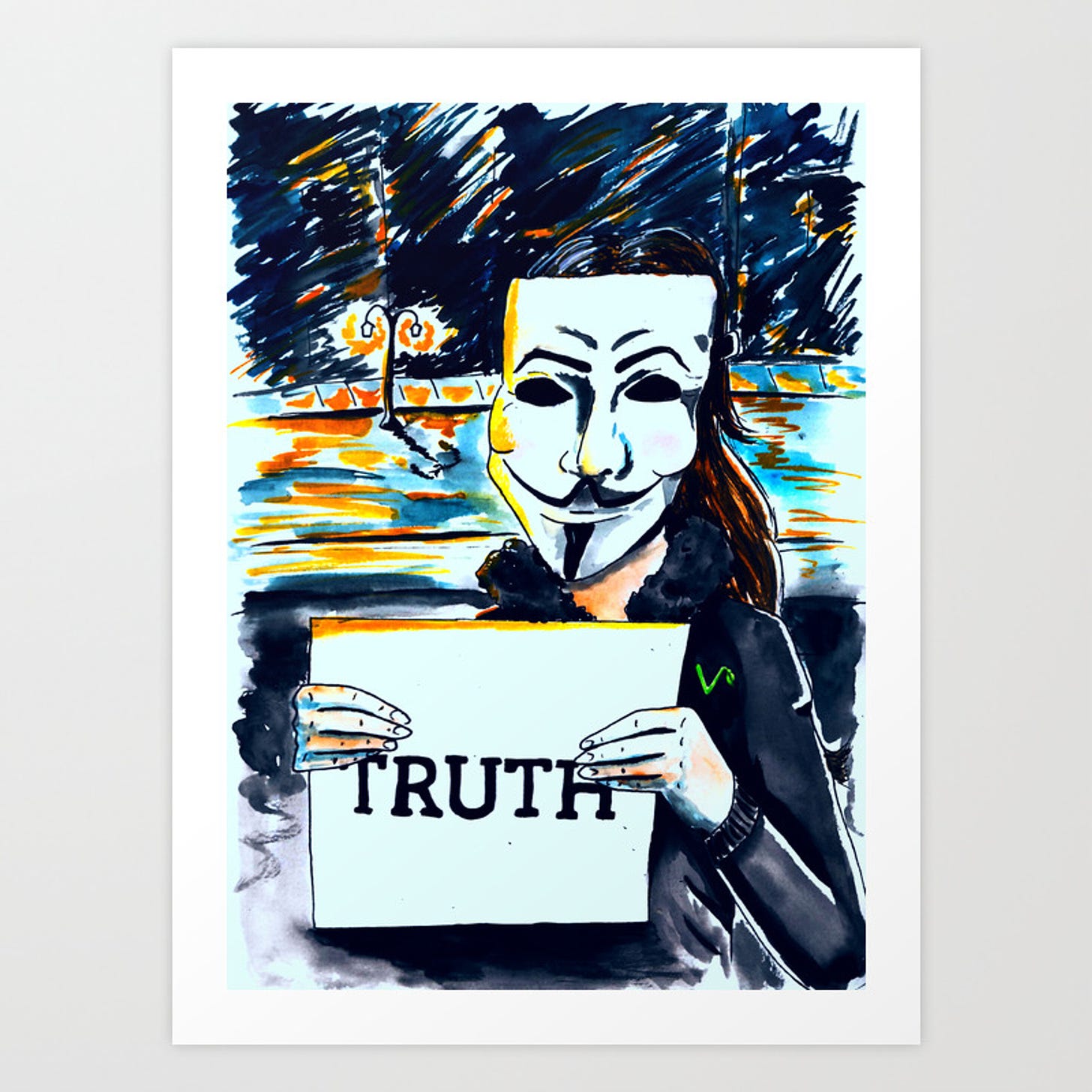 TRUTH Art Print by Morgan's Art | Society6