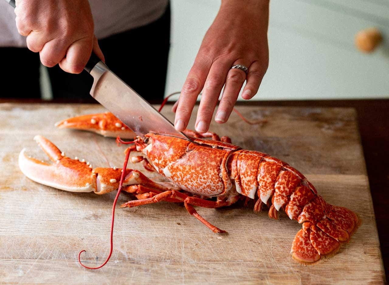 Fresh Cooked Lobster, Regular, 400-500g - Wright Brothers Home Delivery