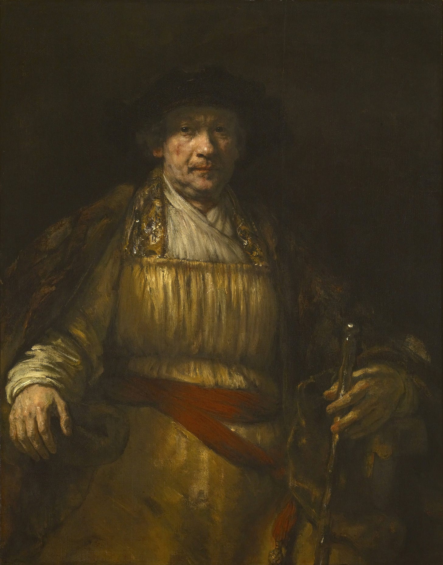 Self-portrait (1658) by Rembrandt van Rijn