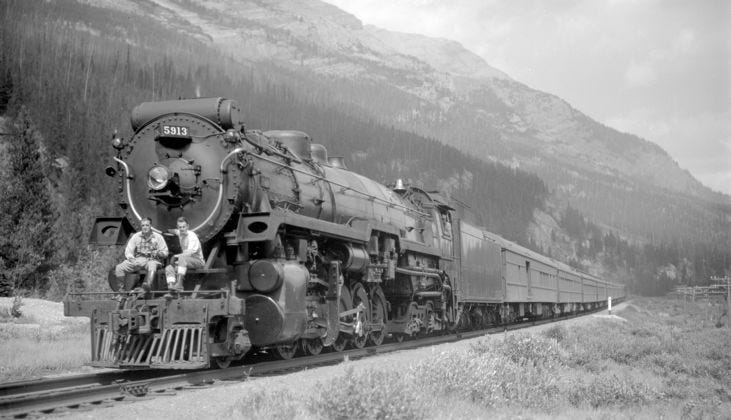 CP train, engine number 5913, engine type 2-10-4 - Photographs - Western  History - Denver Public Library Special Collections and Digital Archives  Digital Collections