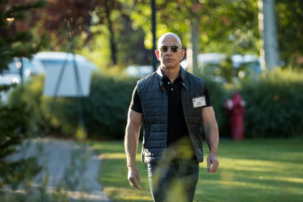 Jeff Bezos Is World&#39;s Richest Person, Is Also Jacked