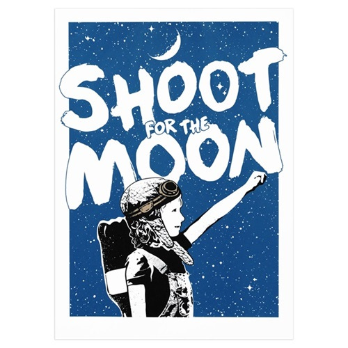 Shoot For The Moon (Main Edition) by Nme Editioned artwork | Art Collectorz