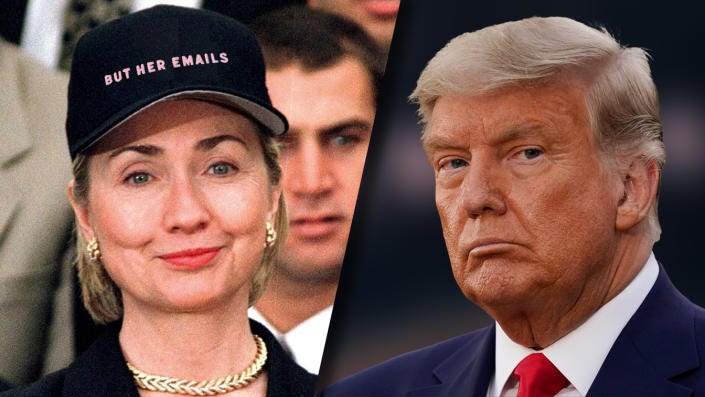 Hillary Clinton promotes 'But Her Emails' merch after FBI search of ...