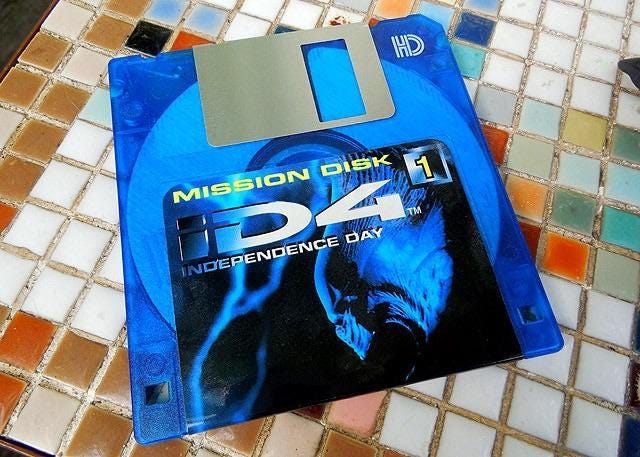 r/nostalgia - These Independence Day floppy disc games